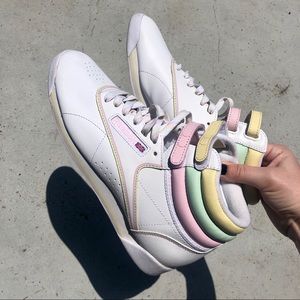 Women’s Reebok freestyle hi - Glow Series sneakers